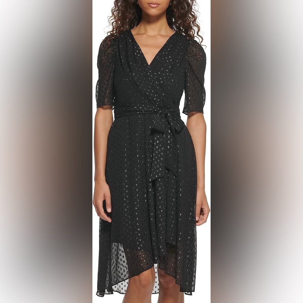 Tommy Hilfiger Black Midi Dress